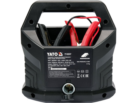 ELECTRONIC BATTERY CHARGER 12V/ 2/ 6/ 10/ 15/ 20A