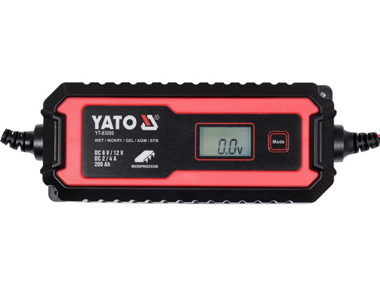 ELECTRONIC BATTERY CHARGER 6V/2A, 12V/4A