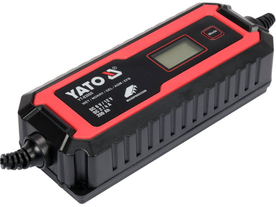 ELECTRONIC BATTERY CHARGER 6V/2A, 12V/4A