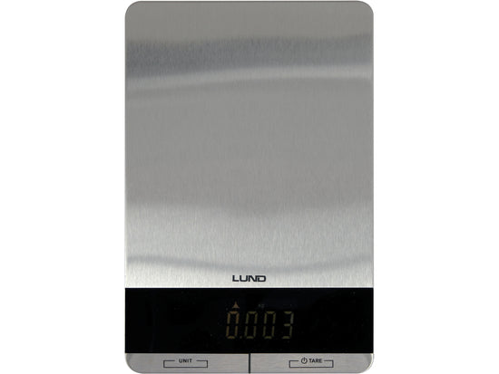 KITCHEN SCALE S/S 15*22,5*1,5CM