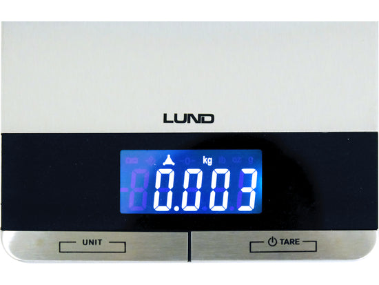 KITCHEN SCALE S/S 15*22,5*1,5CM