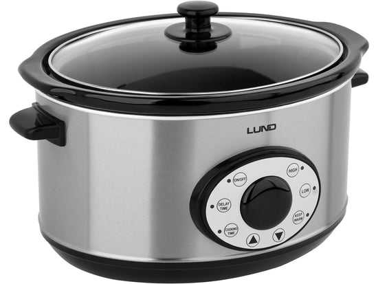 SLOW COOKER 280W 4,5L WITH TIMER