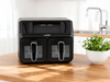 AIR FRYER 2200W 4L+4L BLACK