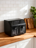 AIR FRYER 2200W 4L+4L BLACK