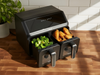 AIR FRYER 2200W 4L+4L BLACK