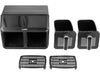 AIR FRYER 2200W 4L+4L BLACK