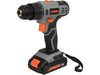 STHOR 20V TOOL KIT: ANGLE GRINDER AND DRILL DRIVER - BATTERY 2 AH