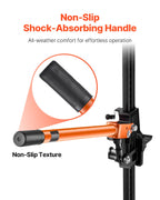 VEVOR Farm Jack with Base, 152.5 cm Utility High Lift Farm Jack, 3.18 Ton Capacity Ratcheting Off Road Utility Jacks, Heavy-Duty Lift Jacks with 130.1-1380 mm Lifting Range for Tractor, Truck, SUV
