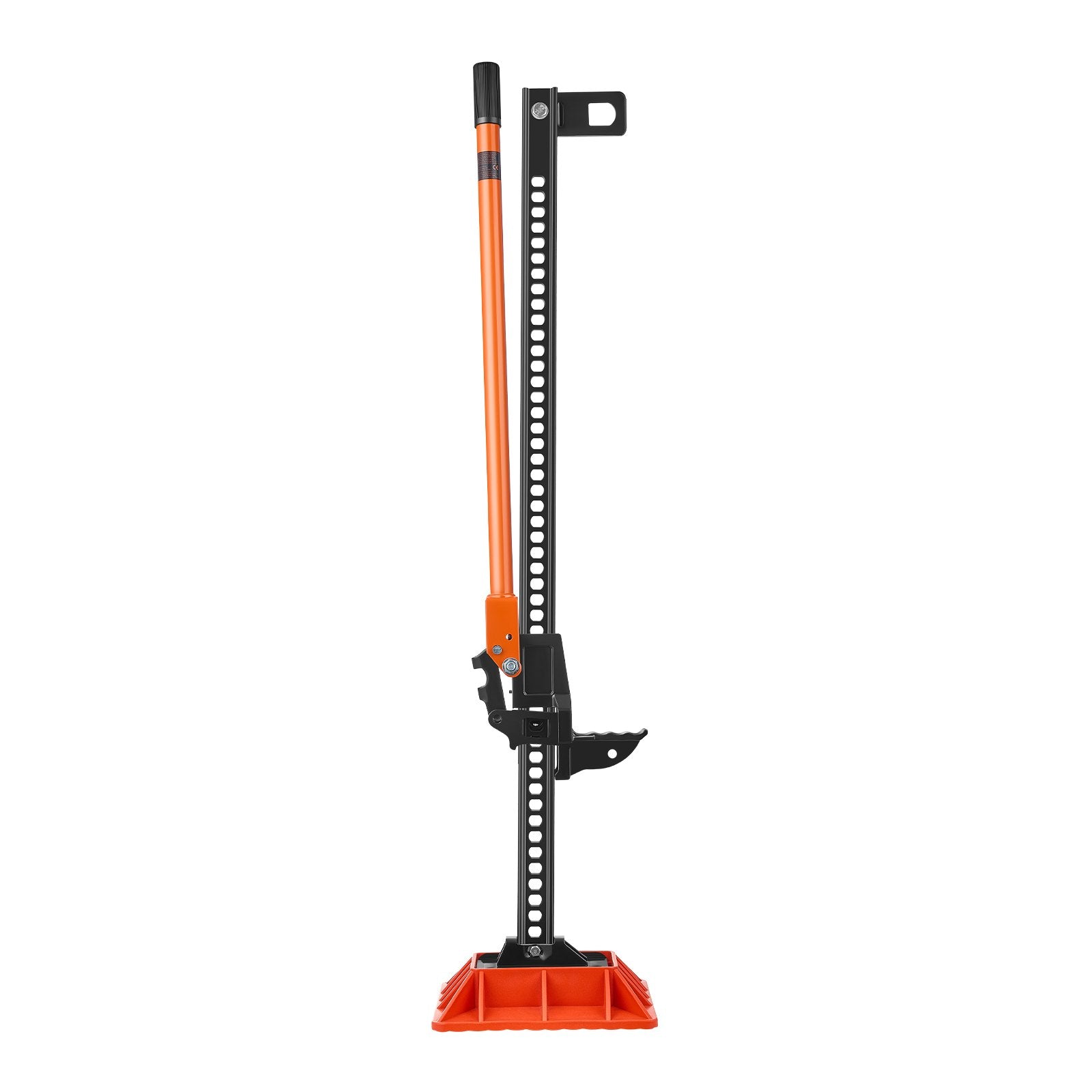 VEVOR Farm Jack with Base, 122cm Utility High Lift Farm Jack, 3.18 Ton Capacity Ratcheting Off Road Utility Jacks, Heavy-Duty Lift Jacks with 130.1-1079.5 mm Lifting Range for Tractor, Truck, SUV