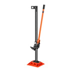 VEVOR Farm Jack with Base, 152.5 cm Utility High Lift Farm Jack, 3.18 Ton Capacity Ratcheting Off Road Utility Jacks, Heavy-Duty Lift Jacks with 130.1-1380 mm Lifting Range for Tractor, Truck, SUV