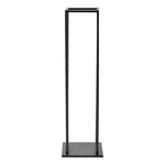 VEVOR Indoor Firewood Rack, 33 × 32 × 112 cm Log Stacker Holder, Holds up to 45kg, Tall Wood Storage Stand, Powder-Coated Steel Firewood Holder, Heavy Duty Wood Pile Rack for Fireplace