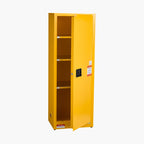 VEVOR Flammable Cabinet, 59 x 46 x 165.1 cm, 23 Gallon Flammable Storage Cabinet with Adjustable Shelf, Cold-Rolled and Galvanized Steel Fire Cabinets, for Commercial Industrial and Home Use, Yellow