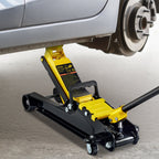 VEVOR Floor Jack, 2.5 Ton Low Profile Floor Jack, Heavy-duty Steel Racing Floor Jack With Single Piston Lift Pump, Floor Jack Lifting Range 85 mm-380 mm