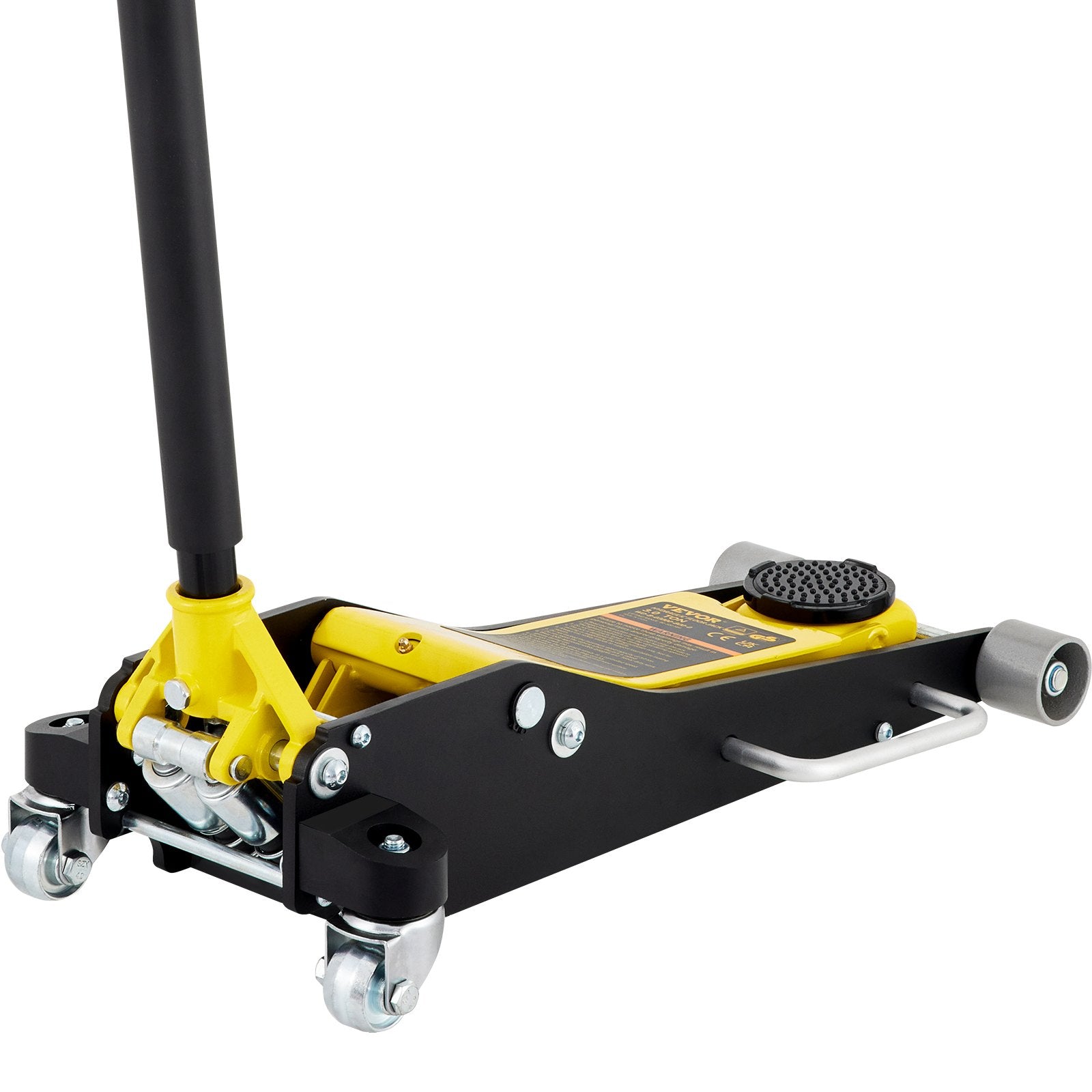 VEVOR Floor Jack, 3 Ton Low Profile Floor Jack, Aluminum And Steel Racing Floor Jack With Dual Pistons Quick Lift Pump, Floor Jack Lifting Range 90 mm-500 mm