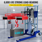 VEVOR 3 Ton Forklift Lifting Hook 6000 LBS/3000KG Capacity Lift Truck Fork Hoist Swivel Hook Mobile Crane Forklift Attachments