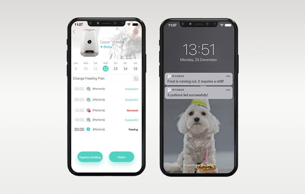Petoneer Nutri Vision PF007 viedā barotava ar kameru