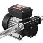 VEVOR Fuel Transfer Pump 230V, 16 GPM 60 L/min, AC Electric Oil Transfer Pump for Diesel Kerosene Biodiesel, with Auto Fuel Nozzle & 2 Hoses, 45 ft/13.7 m Max Lift, for Vehicles, Construction Sites