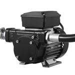VEVOR Fuel Transfer Pump 230V, 16 GPM 60 L/min, AC Electric Oil Transfer Pump for Diesel Kerosene Biodiesel, with Auto Fuel Nozzle & 2 Hoses, 45 ft/13.7 m Max Lift, for Vehicles, Construction Sites