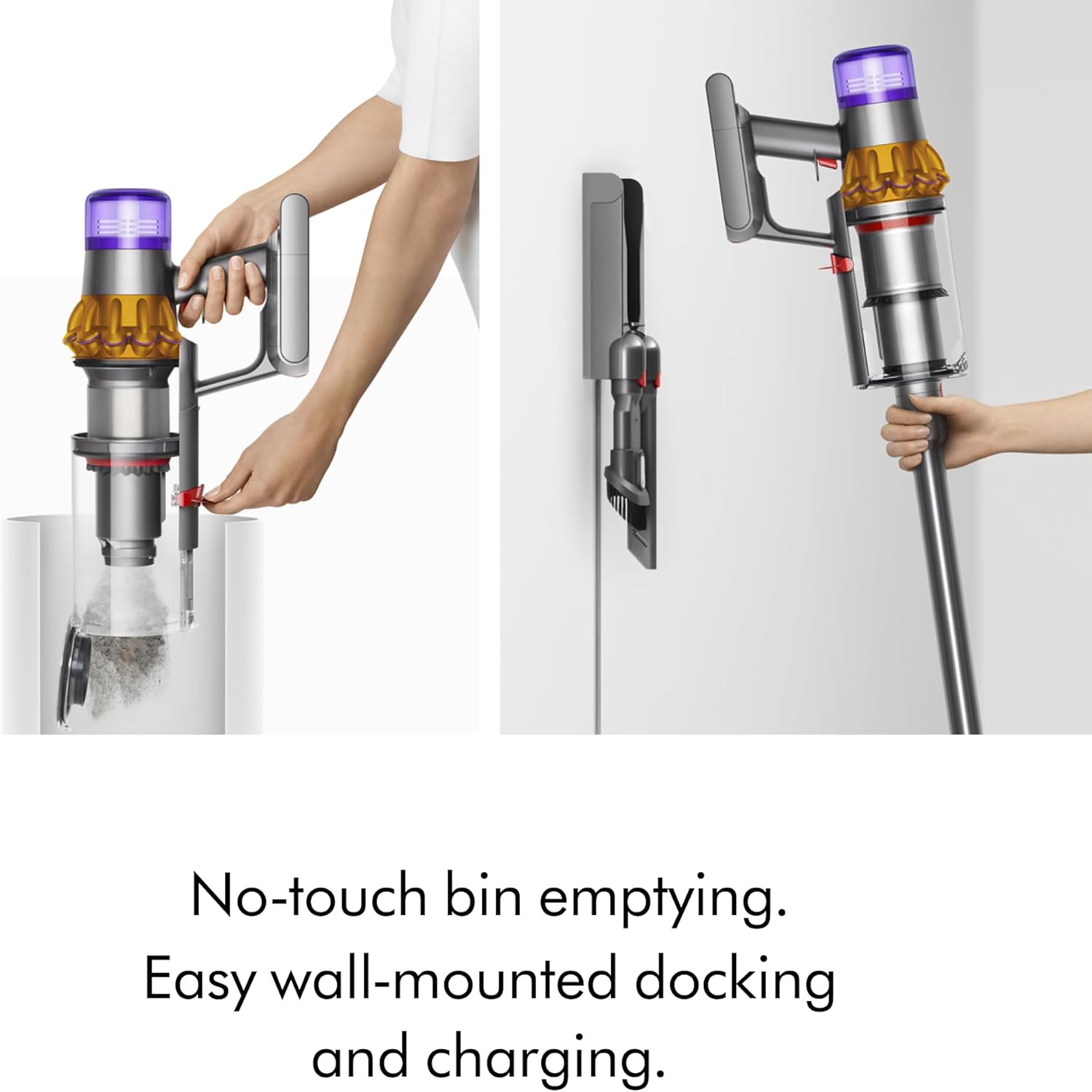 Dyson V15 Detect Absolute Yellow Nickel