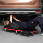 VEVOR 91.4 cm Foldable Z Garage Creeper Mechanic Creeper Stool 136.1 kg Capacity