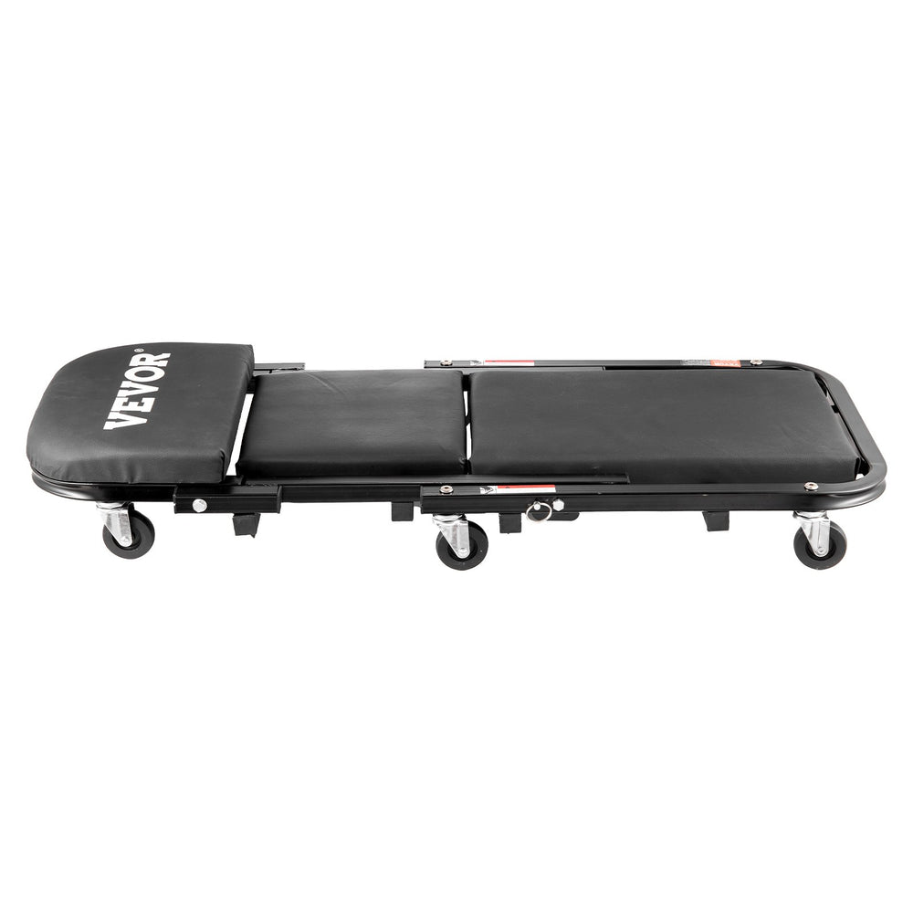 VEVOR 101.6 cm Foldable Z Garage Creeper Mechanic Creeper Stool 204.1 kg Capacity