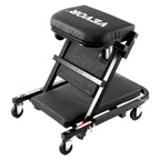 VEVOR 101.6 cm Foldable Z Garage Creeper Mechanic Creeper Stool 204.1 kg Capacity