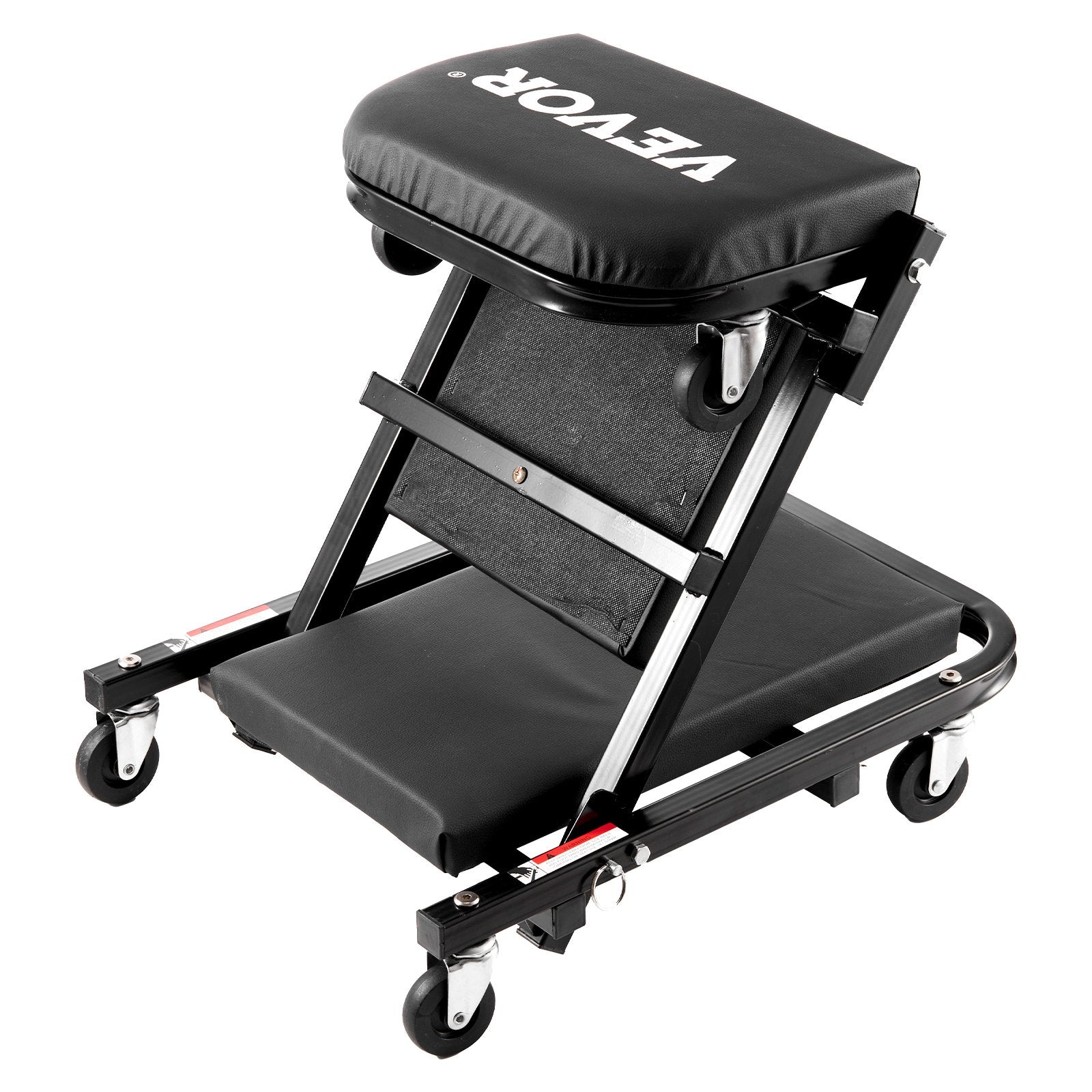 VEVOR 101.6 cm Foldable Z Garage Creeper Mechanic Creeper Stool 204.1 kg Capacity