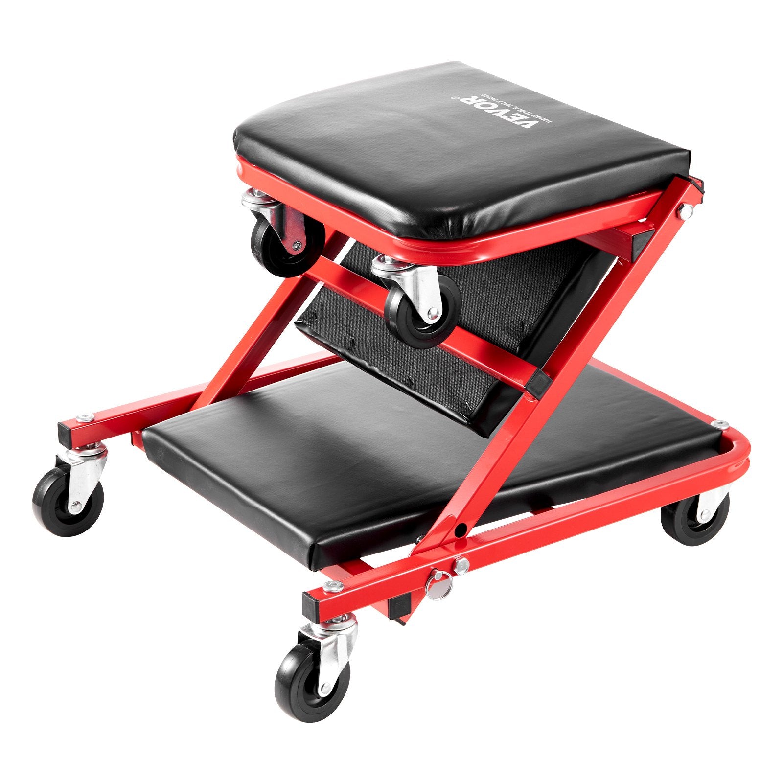 VEVOR 91.4 cm Foldable Z Garage Creeper Mechanic Creeper Stool 136.1 kg Capacity
