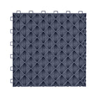VEVOR Garage Tiles Interlocking, 12 x 12 x 0.53 inch 50 Pack Garage Floor Covering Tiles, Non-Slip Double-Sided Texture Garage Flooring Tiles, for Garages, Basements, Repair Shops, Graphite Gray
