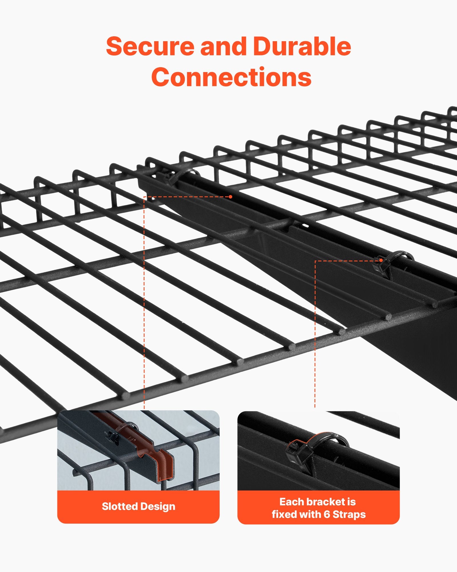 VEVOR 3-Tier Heavy Duty Wall Garage Shelving, 275 x 914 mm Steel Wall Mounted Shelving Unit, 275 x 914 mm Per Shelf Floating Storage Metal Rack for Garage with 204 kg Total Weight Capacity, Black