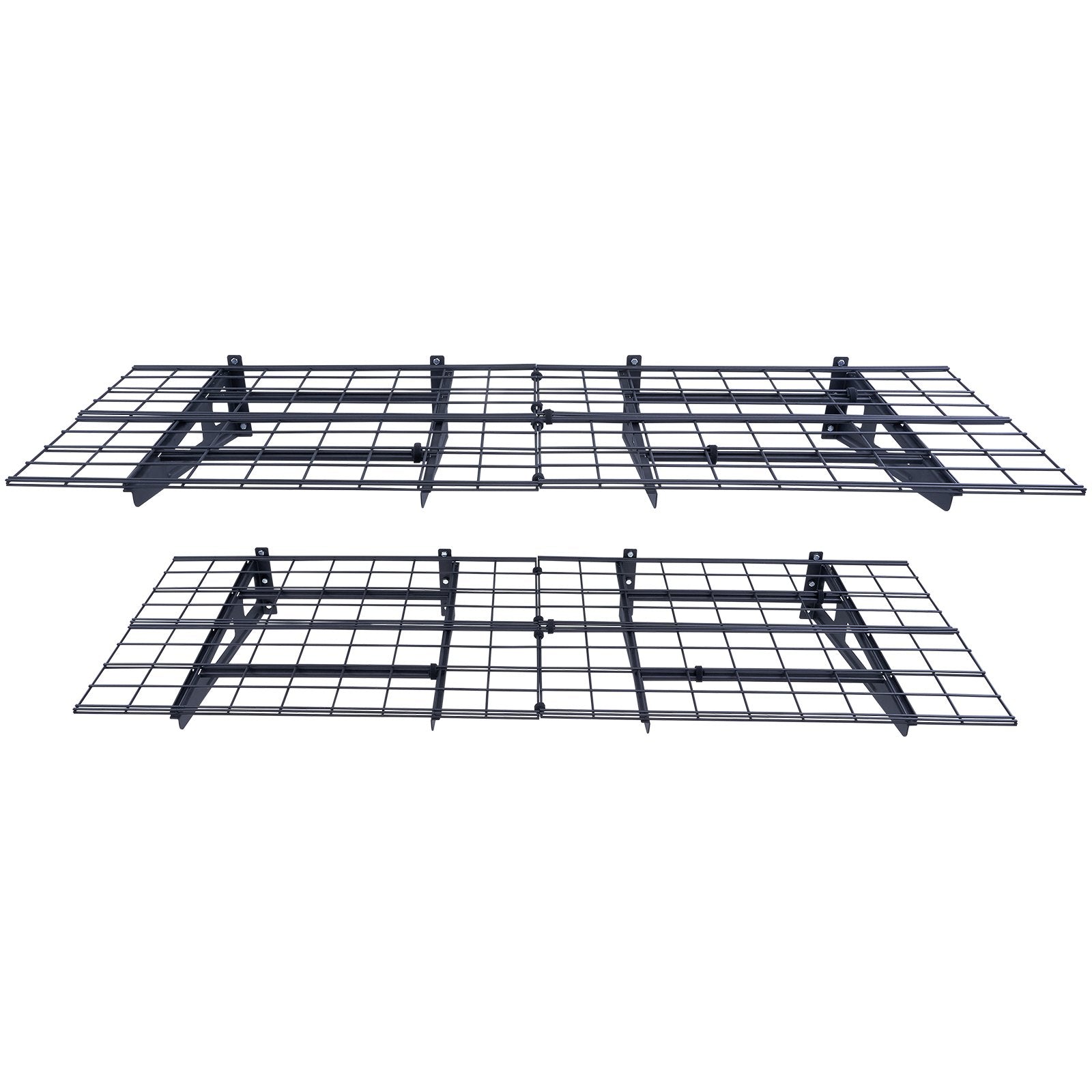 VEVOR Garage Storage Shelving, 2 Pack, 6 x 2 ft Heavy Duty Garage Shelves Wall Mounted, 1000 lbs Load Capacity(Total) Garage Storage Rack Floating Shelves, Suitable for Shop, Shed, Garage Storage