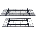 VEVOR Garage Storage Shelving, 2 Pack, 4 x 2 ft Heavy Duty Garage Shelves Wall Mounted, 500 lbs Load Capacity(Total) Garage Storage Rack Floating Shelves, Suitable for Shop, Shed, Garage Storage