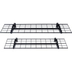 VEVOR Garage Storage Shelving, 2 Pack, 4 x 1 ft Heavy Duty Garage Shelves Wall Mounted, 400 lbs Load Capacity(Total) Garage Storage Rack Floating Shelves, Suitable for Shop, Shed, Garage Storage