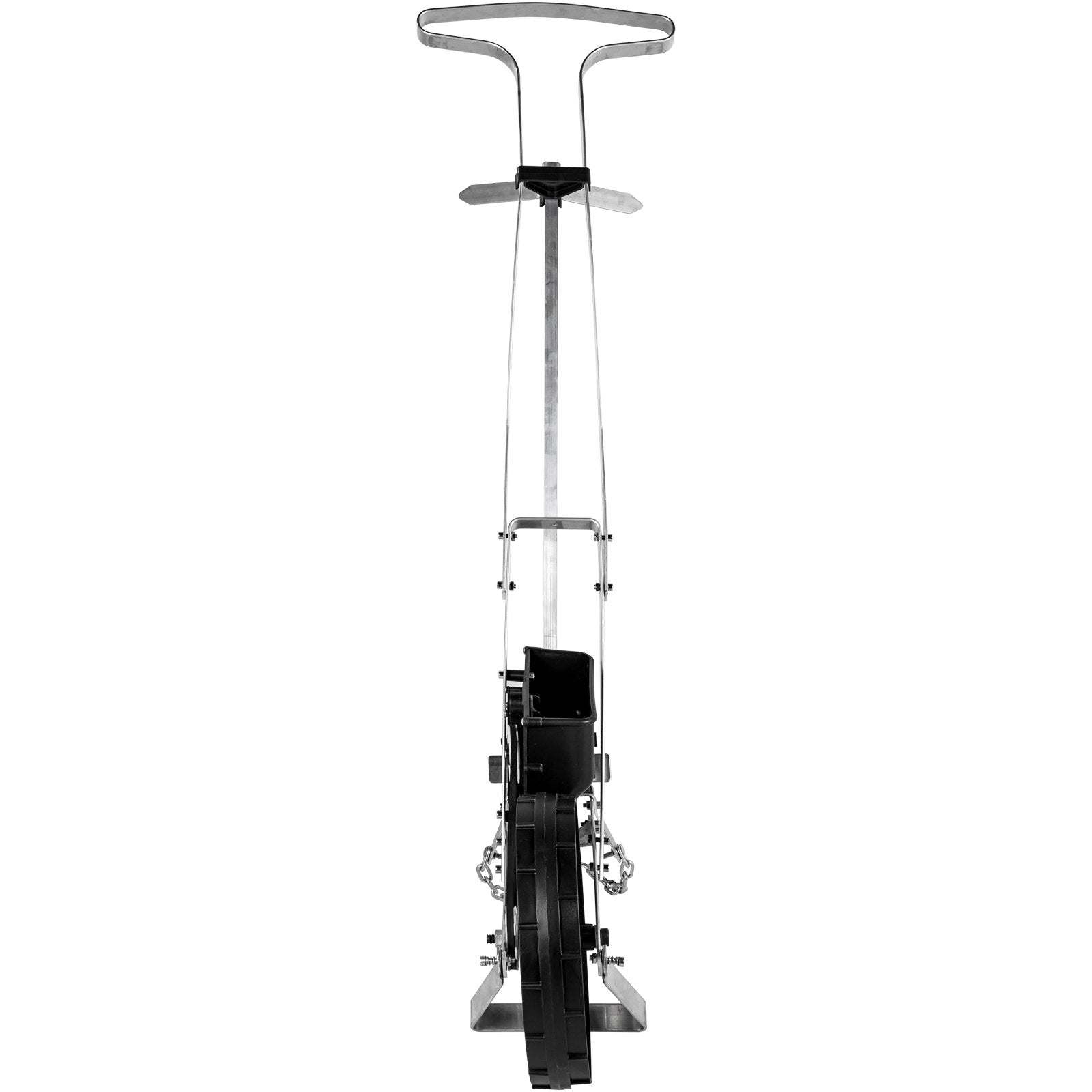 VEVOR Garden Seeder, Metal Precision Garden Push Seeder With 6 Seed Plates, Walk-Behind Row Crop Planter, Manual Garden Lawn Spreader for Sowing Seeds, Backyard Agriculture for Various Seeds