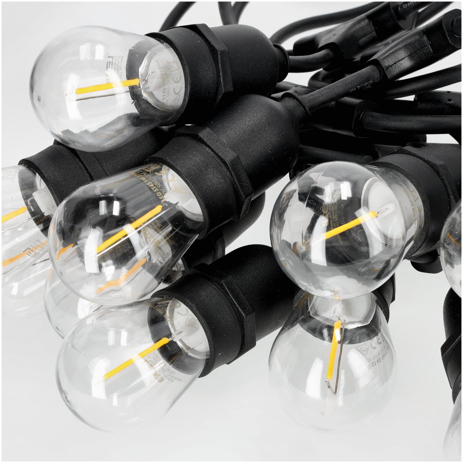 Garland BAJA LED SET 15x1W 15m E27 Kobi Design