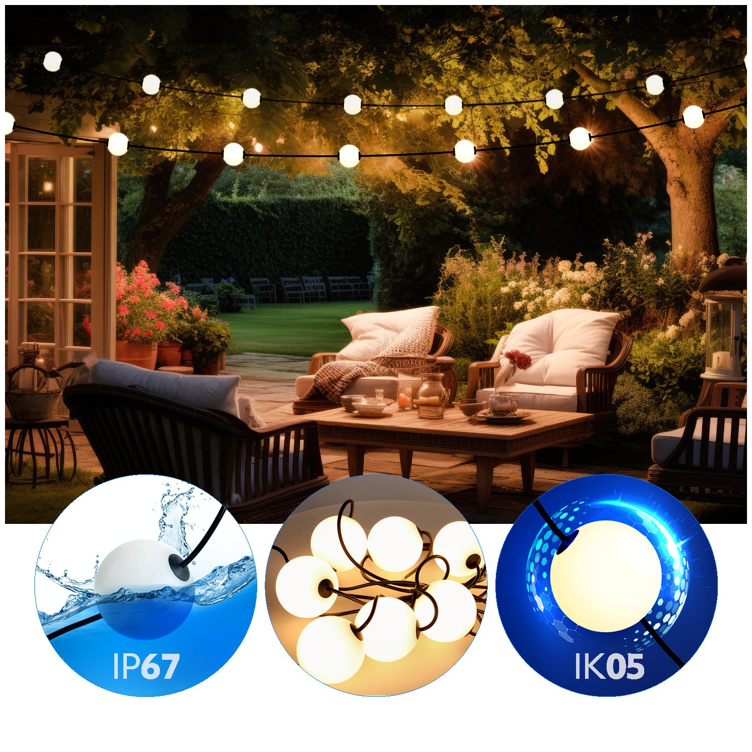Garland LED KOBI VENEZIA 10W Kobi Design