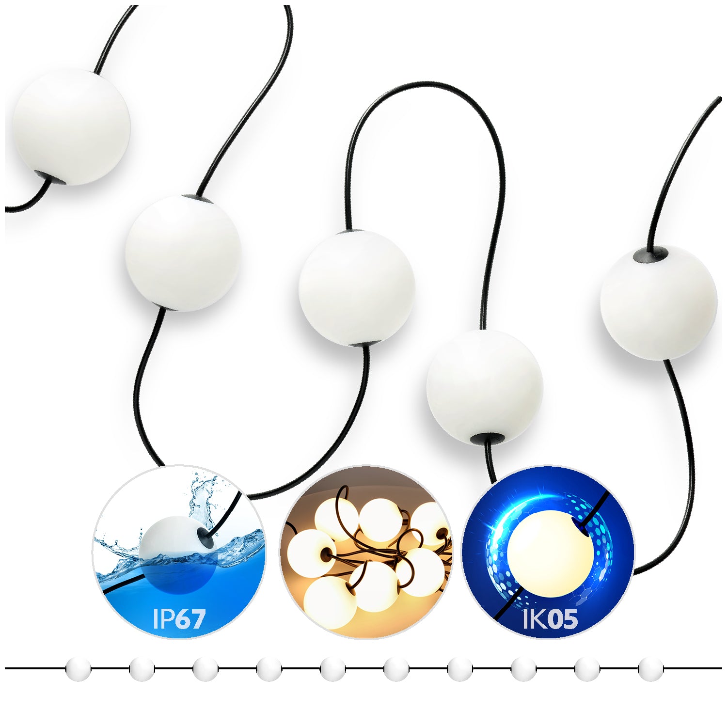 Garland LED KOBI VENEZIA 10W Kobi Design