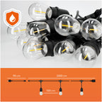 Garland MIMOSA LED SET 20m 20x1W E27 Kobi