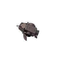 Socket 3s/wih grounding black IP44 Elgotech