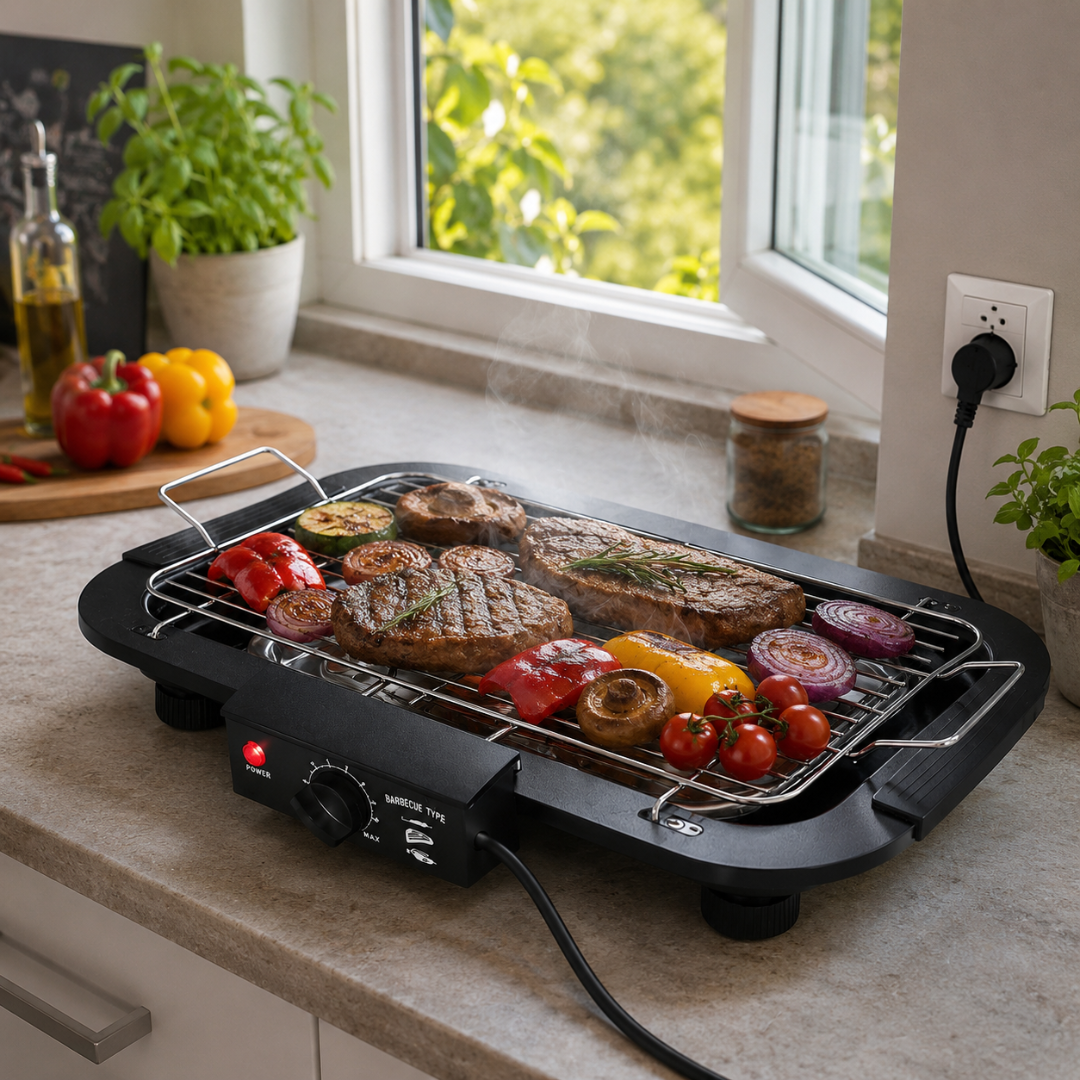 ADM Electric BBQ Grill – 2000W, SKU: 7088
