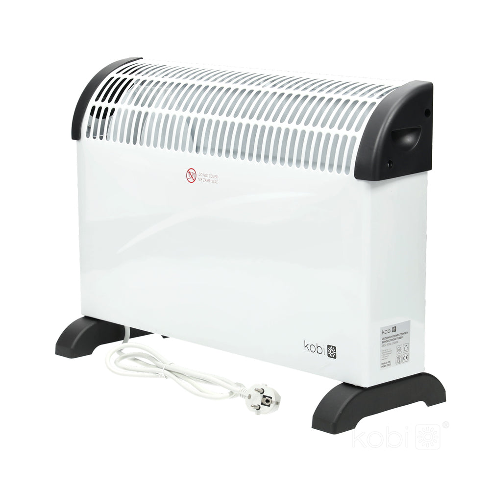 Convector heater SONDO 2000W TURBO white Kobi Windstar