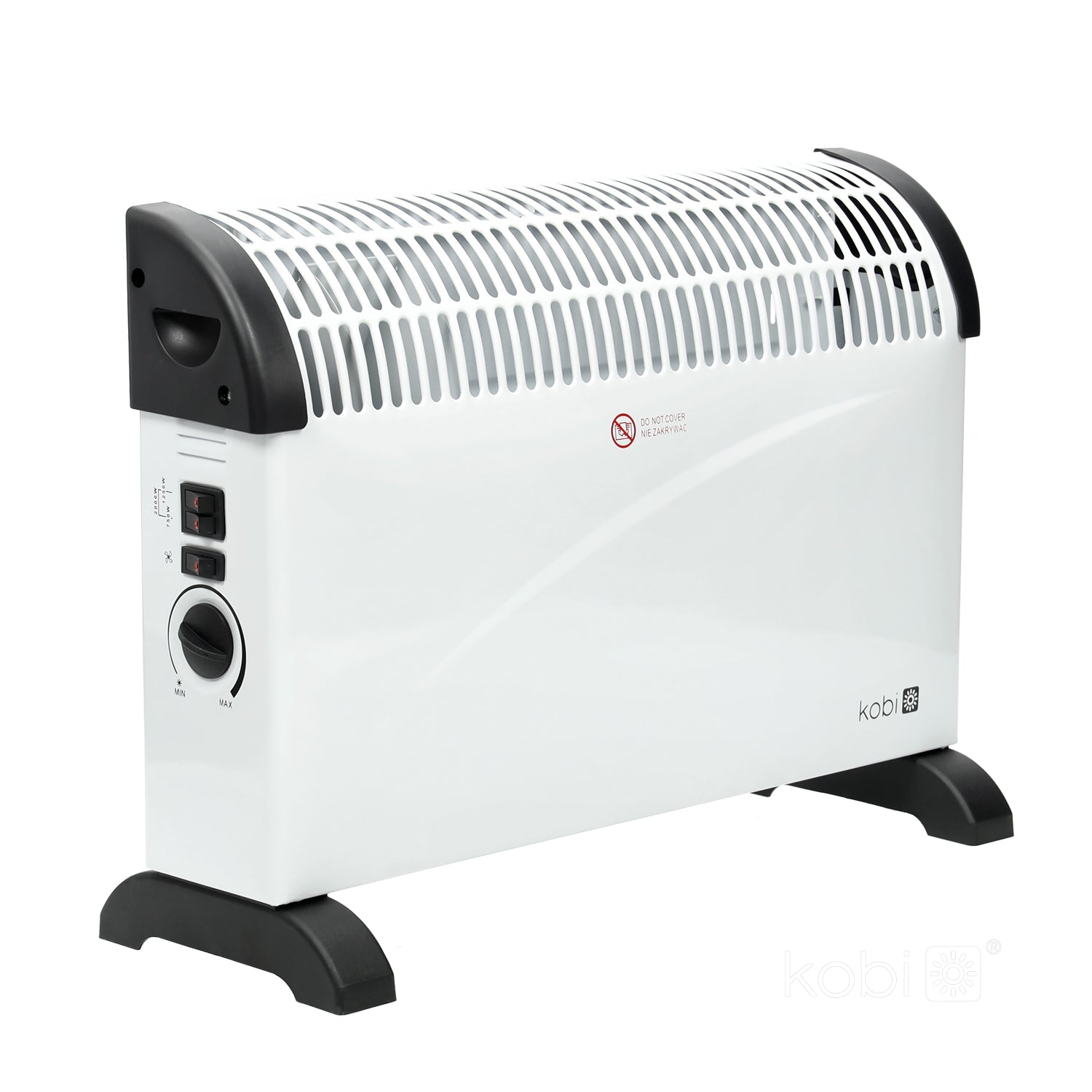 Convector heater SONDO 2000W TURBO white Kobi Windstar