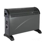 Convector heater SONDO 2000W TURBO black Kobi Windstar
