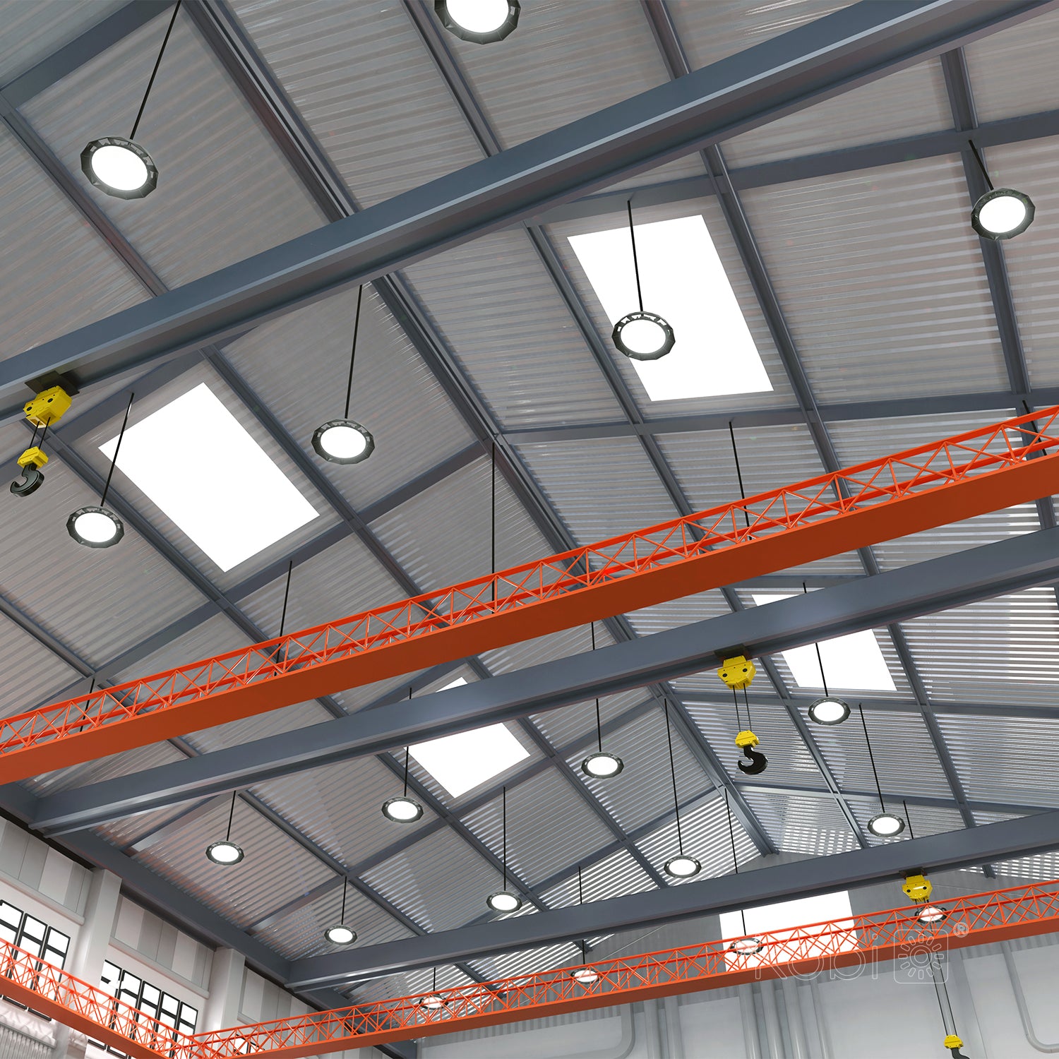 High Bay LED ANICA 200W 4000K IP65 90° DALI Kobi Pro