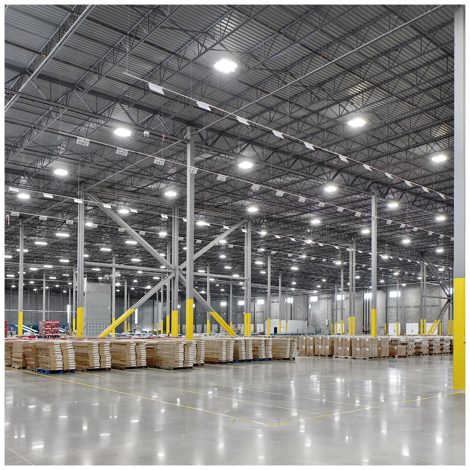 High Bay LED GRAZA 100W 4000K IP65 90° Kobi