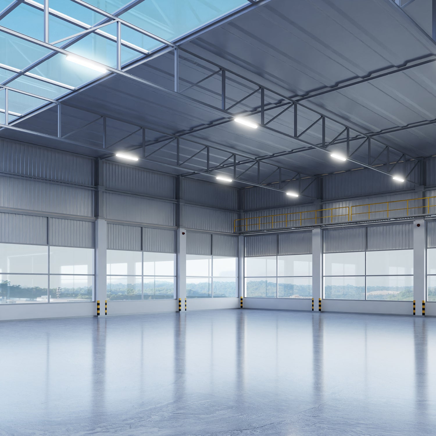 High Bay LED NICO 144W/192W/240W 3CCT IP65 60°x90° Kobi Pro