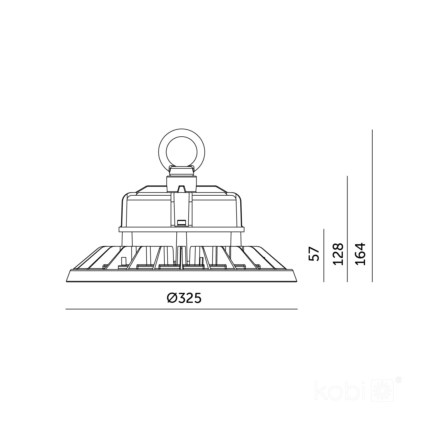 High Bay LED RIO PRO 200W 2CCT Kobi Pro