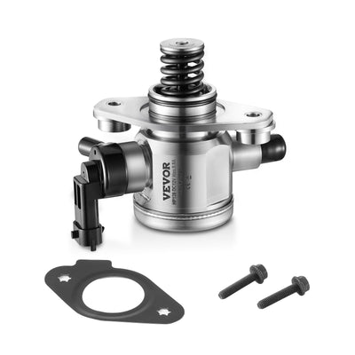 VEVOR High Pressure Fuel Pump with Gasket and Bolts, Compatible with Buick LaCrosse, Regal, Verano, Chevrolet Captiva Sport, Equinox, Impala, Malibu, GMC Terrain 2010-2017 L4 2.4L, Stainless Steel