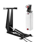 VEVOR Hydraulic Dump Lift Kit, 22,000 lb/10 T Dump Trailer Hydraulic Scissor Hoist Kit Standard Kit, Hydraulic Dump Bed Kit with 12V Hydraulic Pump Unit Suitable for Scissor Lift Dump Trailers Trucks