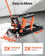 VEVOR Motorcycle Hydraulic Pump Jack 680.4 kg ATV Dirt Bike Stand